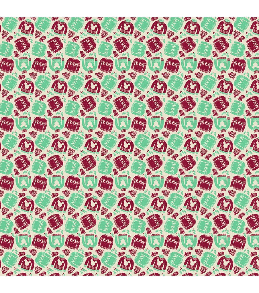 Cricut Disney 12 x 12 Cozy Christmas Premium Vinyl Samplers 6ct