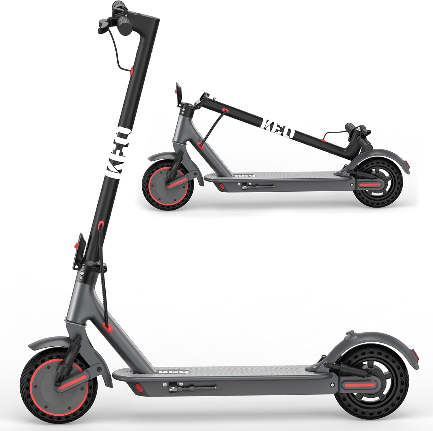 KEQ Electric Scooter Adults with Dual Suspension 10