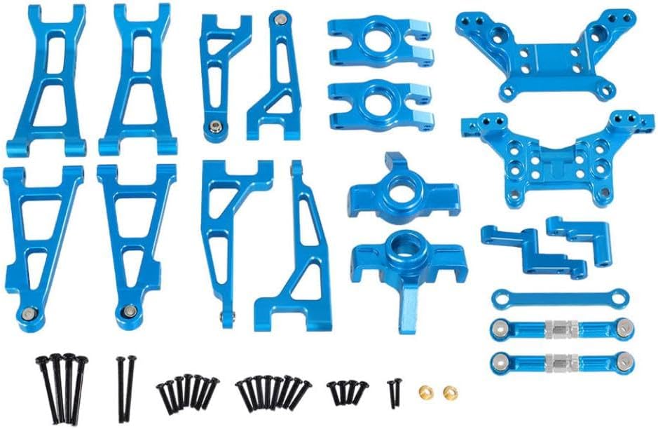 Metal Upgrade Parts for Remote Control Vehicles 16889 16889A 16890 SG1601 SG1602 RC 1/16 Compatible with Fragile Set(Blue)
