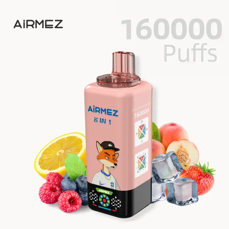 🔥AIRMEZ FOX 160K 8 in 1 (10pcs) - MYEU VAPES