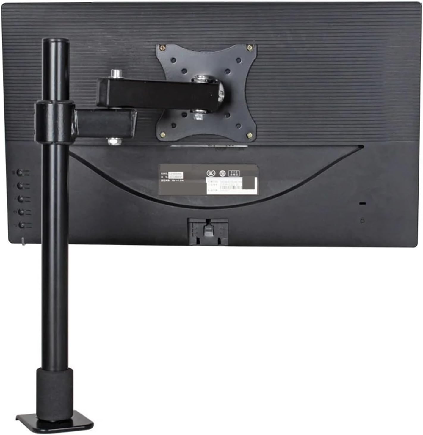 Fully Adjustable Single Arm LCD LED Monitor Stand Desk Mount PC Stand for 14