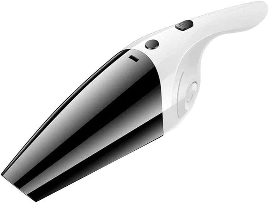 SMSOM Handheld Vacuum Cordless, Portable Hand Vacuum Cleaner, Rechargeable, Powerful Cyclonic Suction, Very Suitable for Home, Office, Car Cleaning and Pet Hair, White