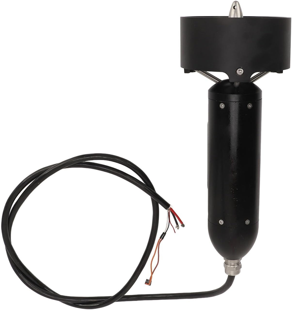 Underwater Thruster, Electric Boat Motor, 30kg Thrust 24‑50V Brushless Motor Electric Surfing Fin Aluminum Alloy Submarine Thruster for ROVs (CCW)