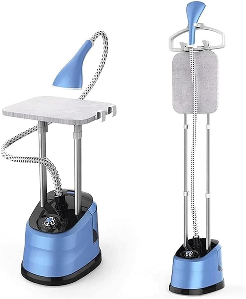 UMJIGF 1800W Vertical Garment Steamer,Professional Clothes Steamer for Commercial 35S Quick Wrinkle Removalwith, Handheld Clothes Steam Iron with Ironing Board,