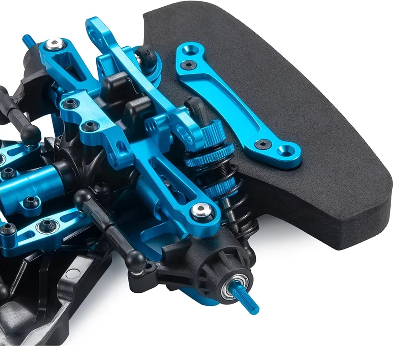 Compatible with TT-02 DIY Upgraded Parts 1 Set Metal Assembled for Chassis Frame Kit with Wheel Tires 1/10 RC Crawler Car RC Accessories(A 1 Set)