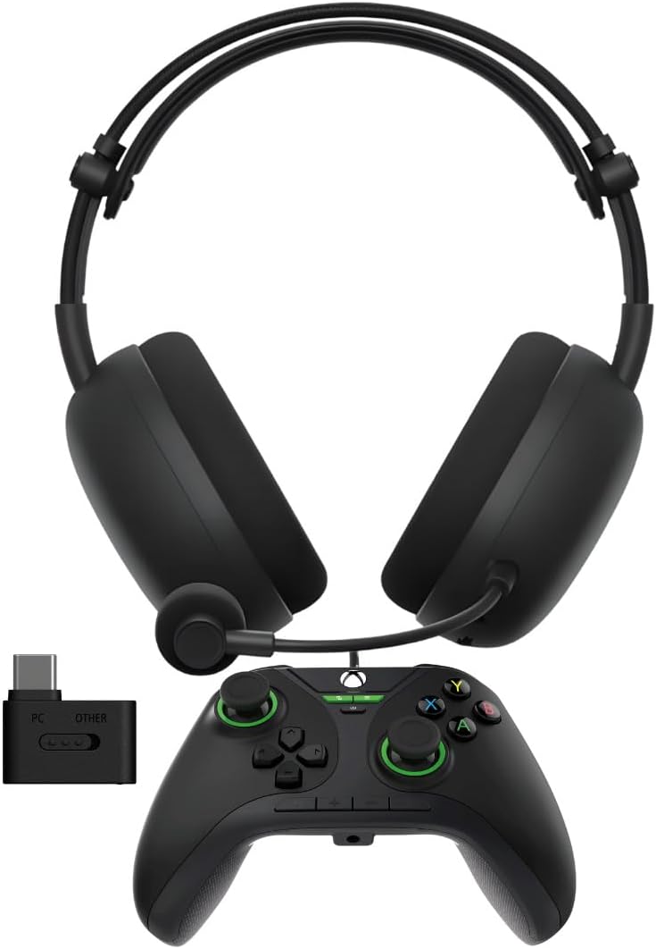 Sony INZONE H9 II Wireless Noise Canceling Gaming Headset (Black) with Gamepad Pro X Controller for PC Bundle