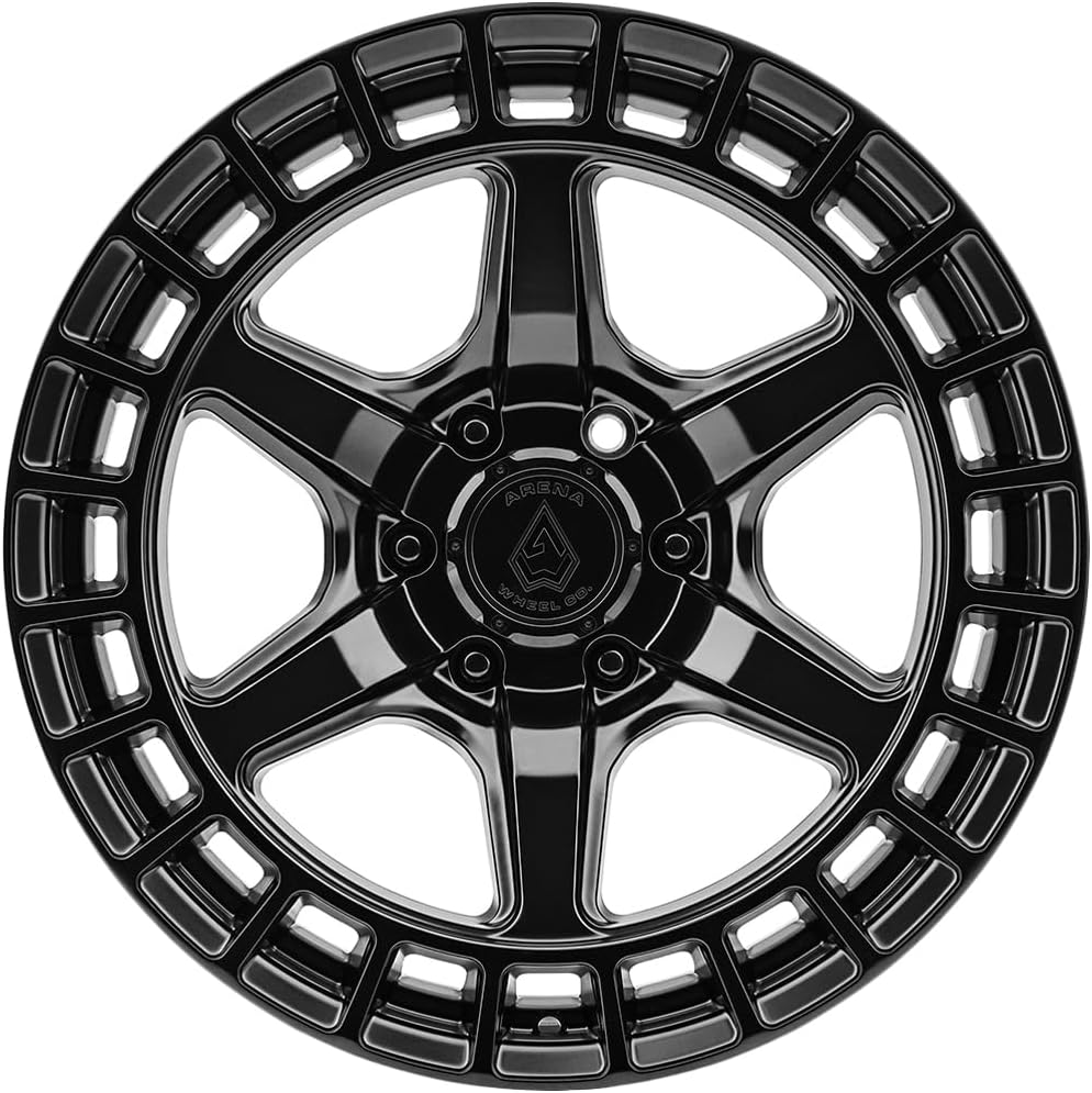 A107 Torque Wheel, Satin Black, Size: 17x9, Bolt Circle: 6x135 (-12mm Offset)