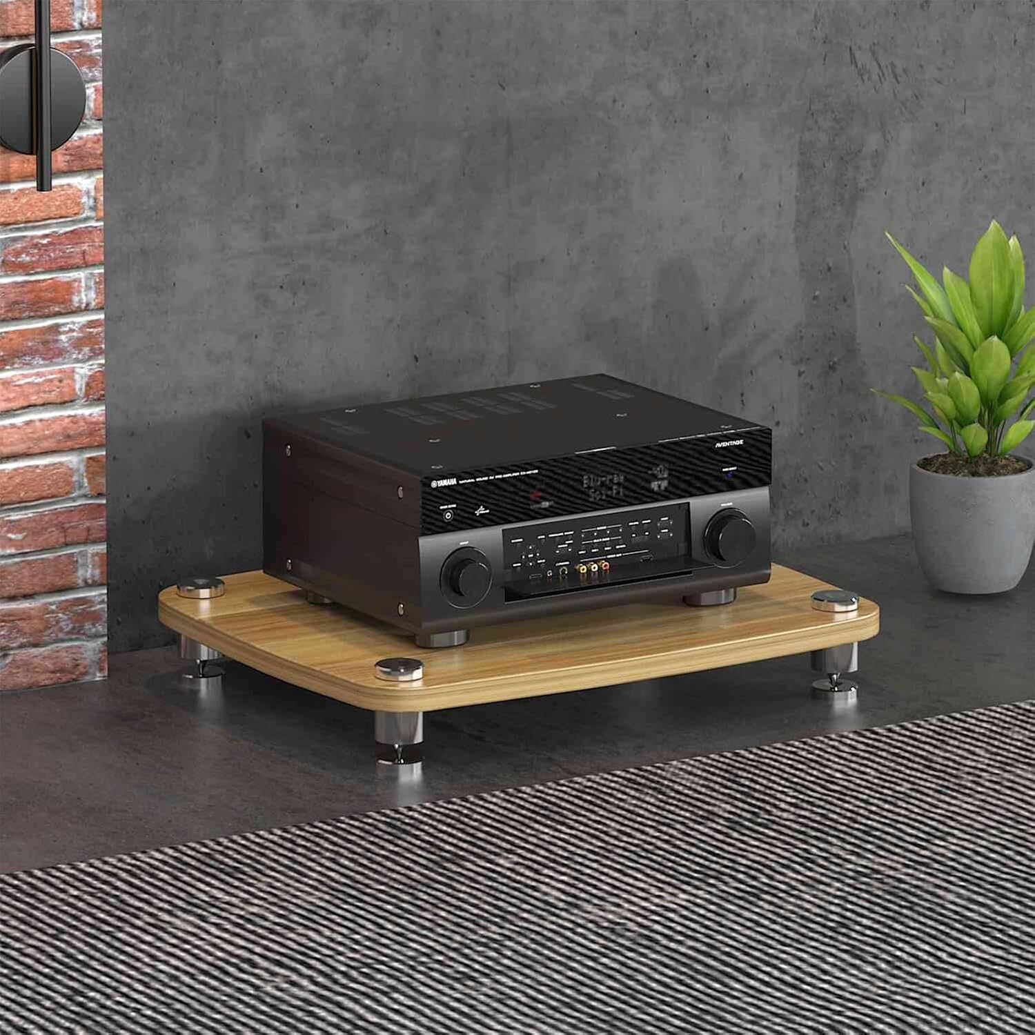 KUKIXKK Entertainment Stereo Components Rack