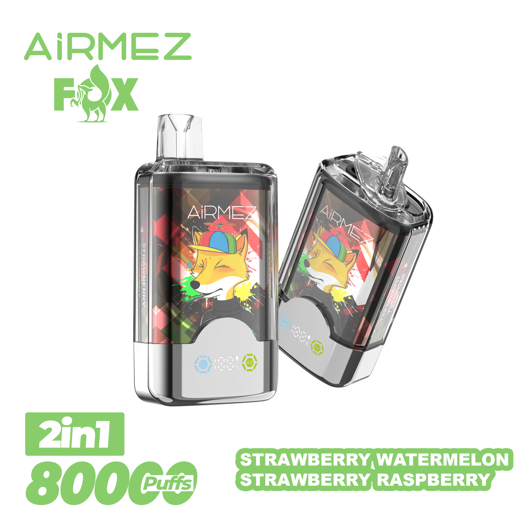 🔥AIRMEZ FOX 80K 2 in 1 (5pcs) - MYEU VAPES