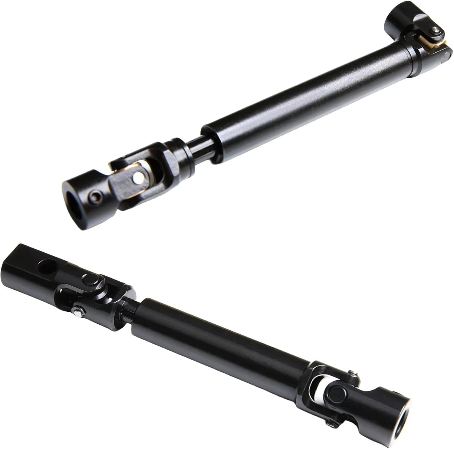 RC Car Drive Shafts for Kyosho 1/8 for Mad for Force for Kruiser for Foxx for Mad for Crusher for USA-1 Front Rear Adjustable Center Driveshaft RC Car Upgrade Part(Front Rear)
