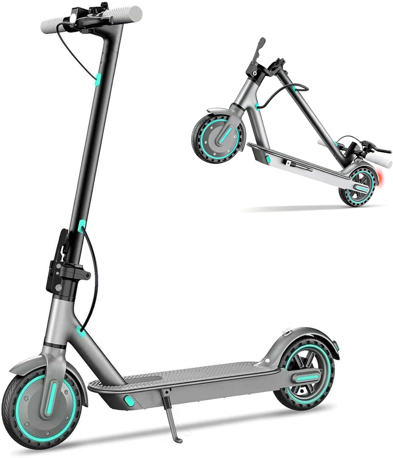 Electric Scooter for Adults, 350W Motor, 19 Mph Max Speed, 21 Miles Range, E-Scooter with 8.5