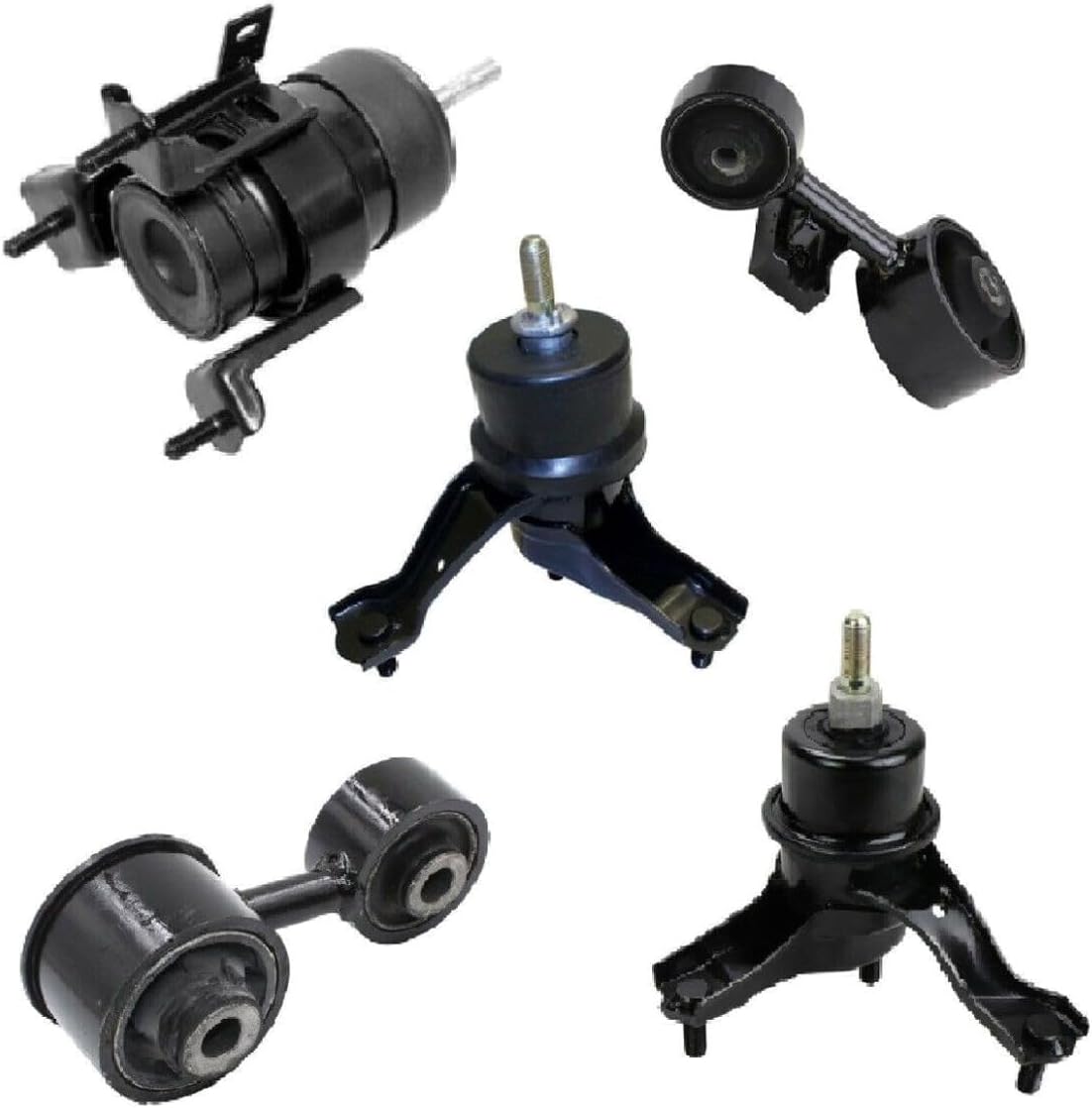 5pcs Motor Mount for Toyota for Camry 2007-2009 Electric/Gas-Auto Trans