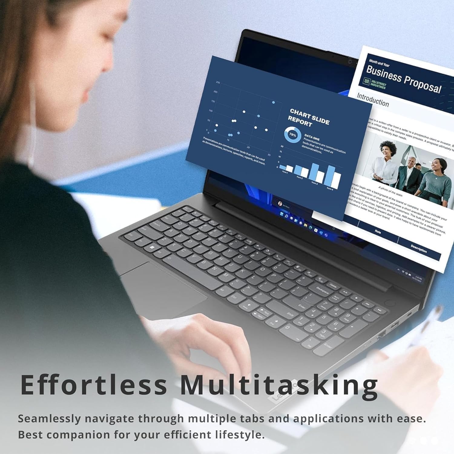 Lenovo Idea 15 Premium Series Laptop • Intel Core • 1 Year Office 365 w/ 1TB Cloud Storage • 20GB RAM • 640GB Storage (128GB SSD + 512GBHP P500 512GB External SSD) • Wi-Fi 6 • Windows 11