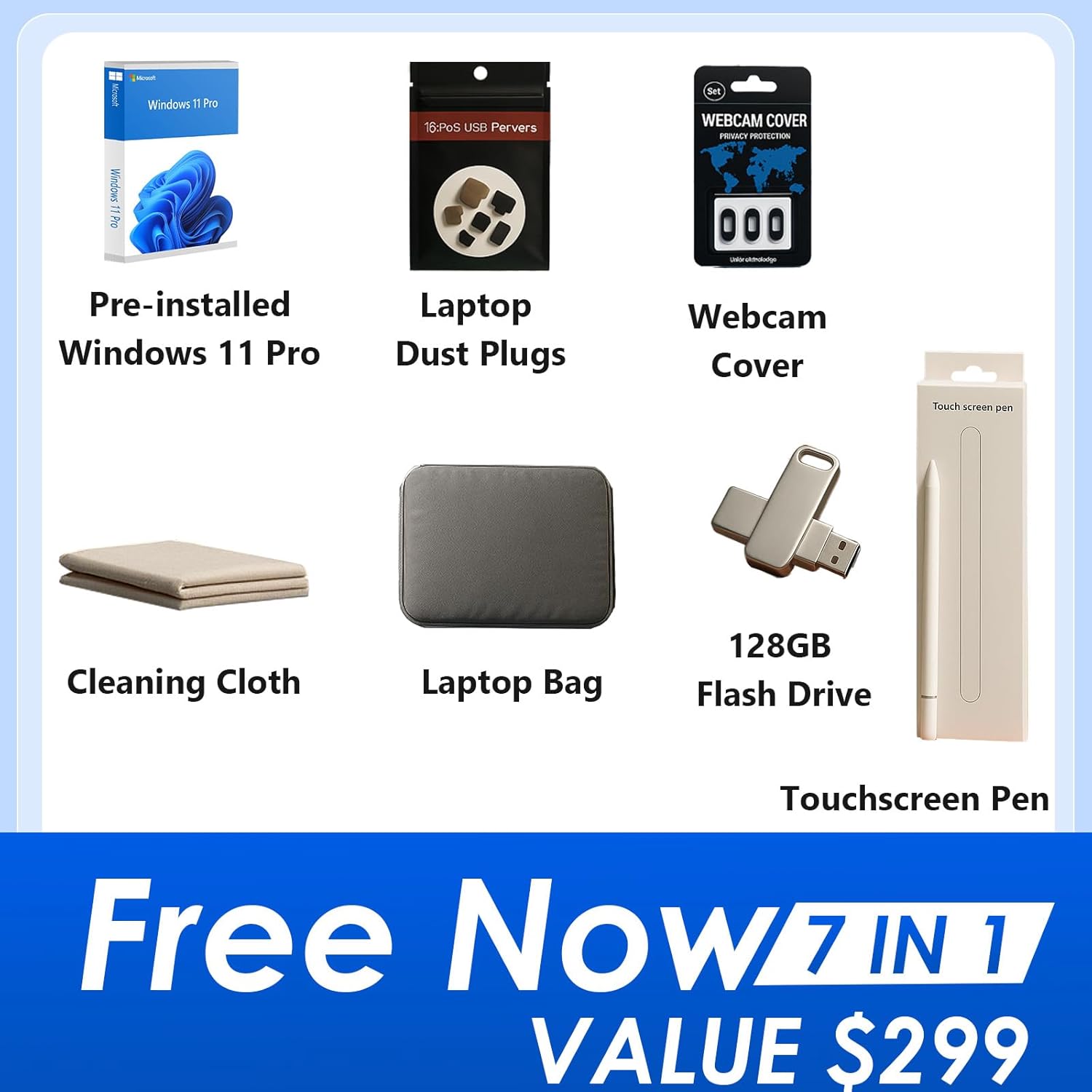 HP 15.6 Laptop Touchscreen Computer - 15.6