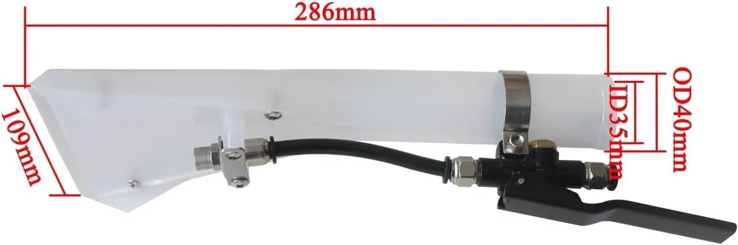 AMZLMPKNTW Efficient Seat Washing and Water Nozzle Compatibi Wet/Dry Vacuum Cleaner Carpet Upholstery Brush Attachment joyful