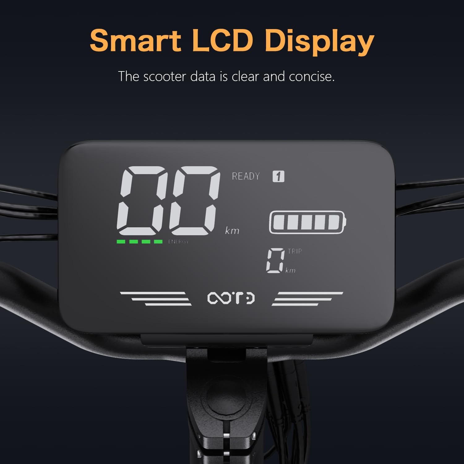 T10 Adult Electric Offroad Commuter Scooter - 30 MPH Fastest, 900W, 30-Mile Long Range, 11