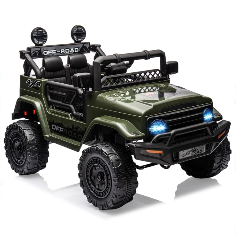 GARVE Electric Remote Control RC Car, 1:18 Scale Off-Road Toy Vehicle for Kids, Outdoor Grass & Sand Terrain Remote Control Car, Multiple Colors Available