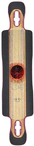 County Line Complete - Longboard Skateboard, Waterproof, Durable, Lightweight, Cruiser, by Moonshine Manufacturing (Soft Flex Complete with Trucks & Wheels)