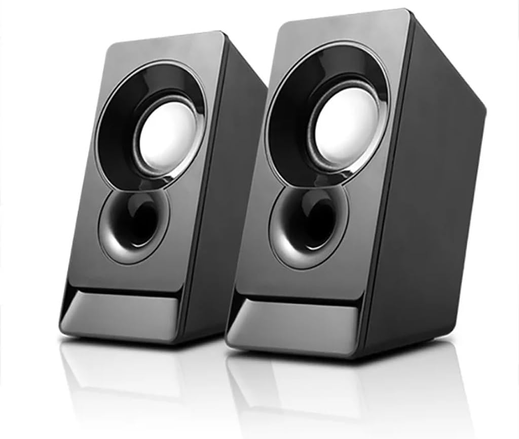 Desktop Computer Speakers with Subwoofer for Home Use Stereo Surround Wired Speakers
