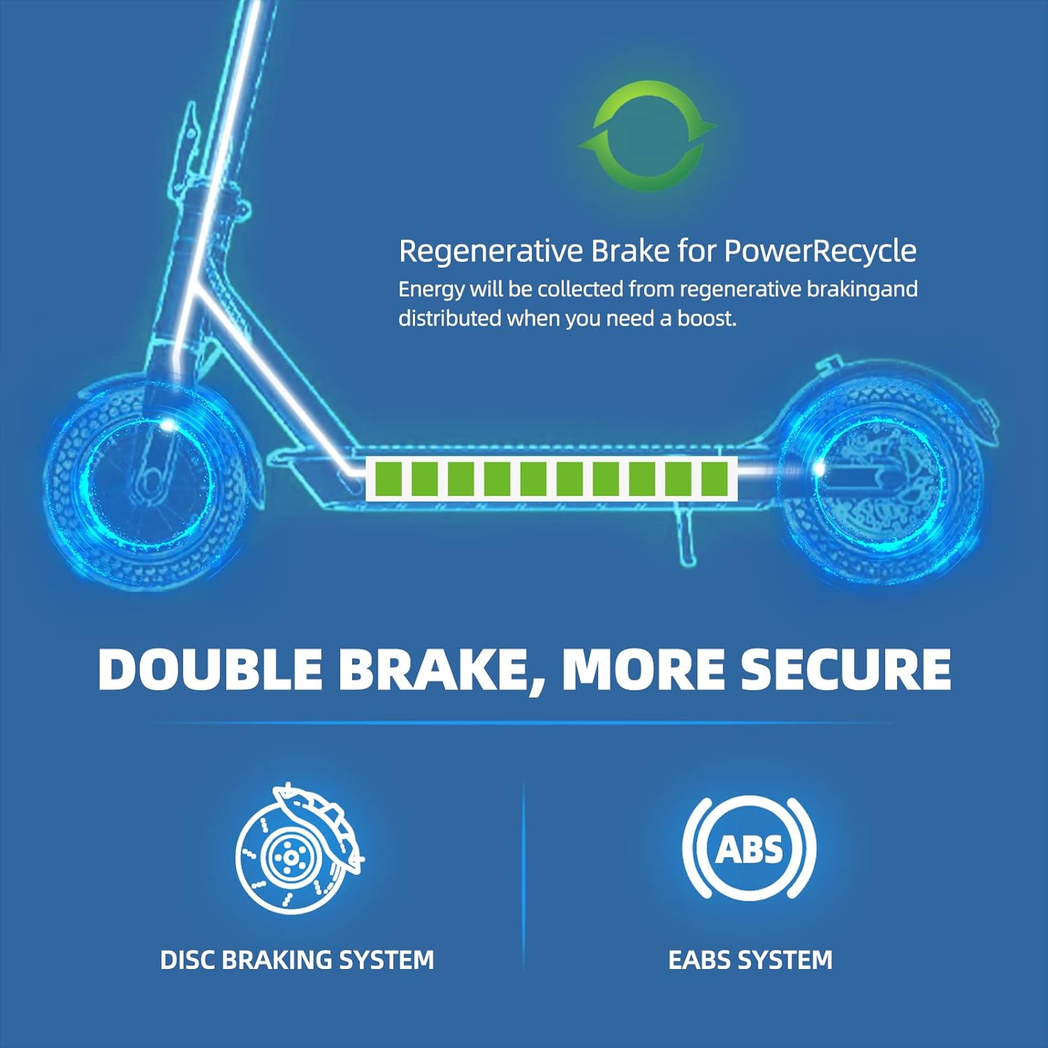 Electric Scooter，350W Motor，Up to 19MPH，17.5~19 Miles Long-Range Portable Folding Commuter E-Scooter for Adults,8.5