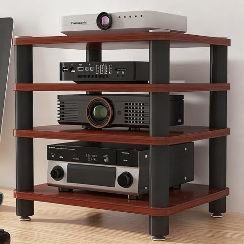 4-Tier AV Media Stand