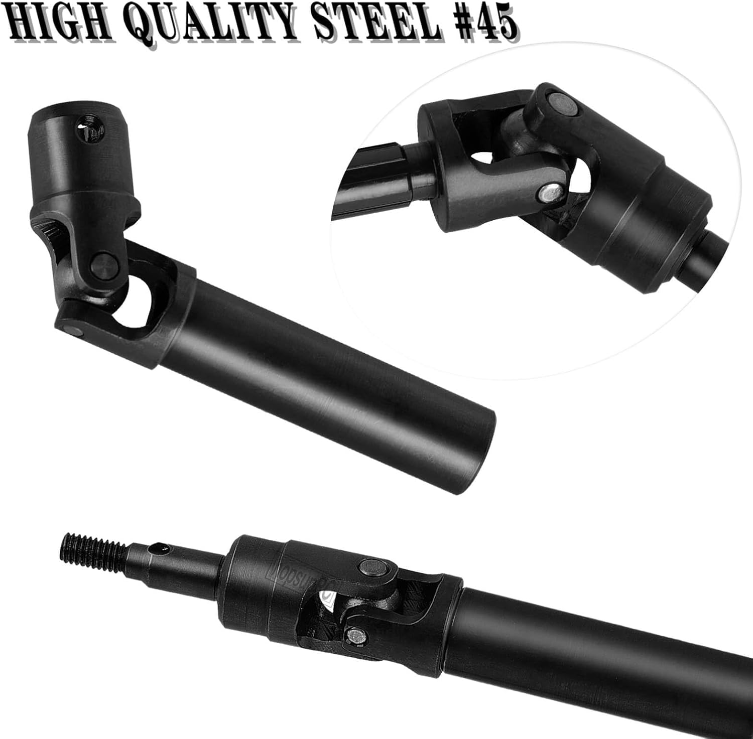 Upgrade Parts for 1/10 Big Rock 4X4 V3 3S BLX,RC Shocks&Arms&Caster Blocks hubs&25T Direct Mount Servo Saver&Steering Bellcranks&CVD&Support&Gearbox&Center Driveshafts&Links,Red