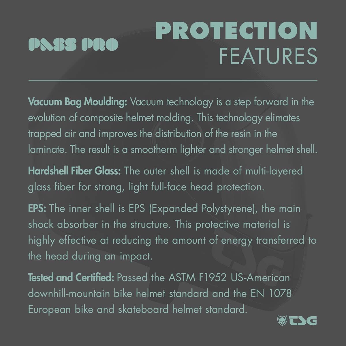 TSG - Pass Pro Solid Color Full-face Helmet, Matt Black w/Two Visors | Downhill Skateboarding, E-Skating, E-Onewheeling, Longboarding | Hardshell Fiberglass | Anti Scratch, Anti Fog, Distortion Free