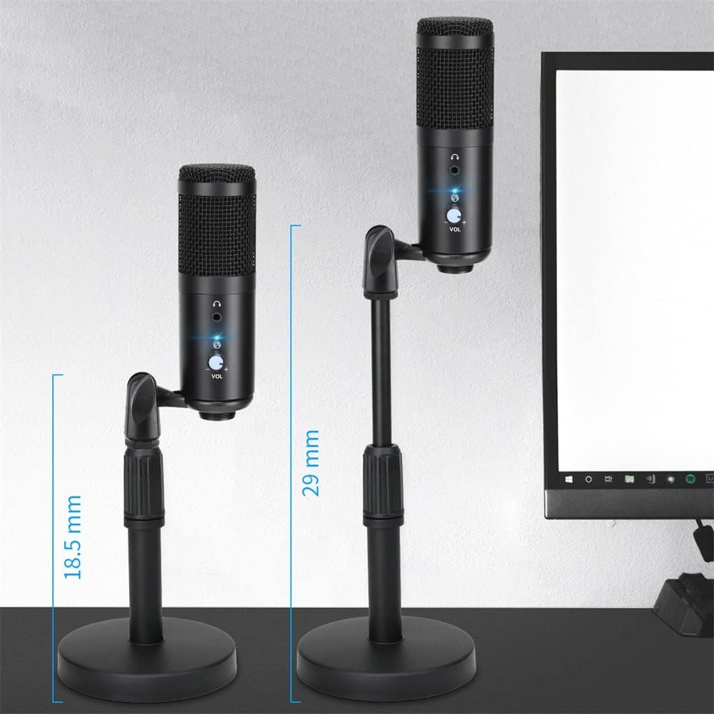 Desktop Metal USB Microphone, Professional Condenser Microphone, Suitable for Computer Notebook Streaming Media????