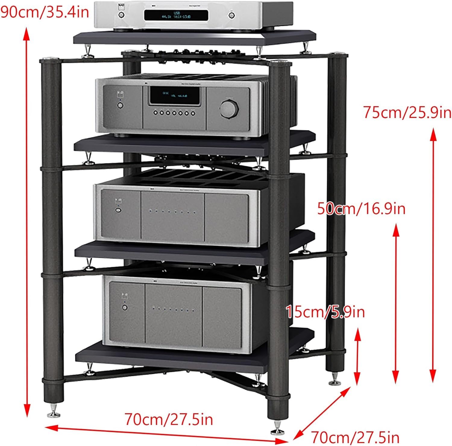 Stereo Stand and Audio Cabinet
