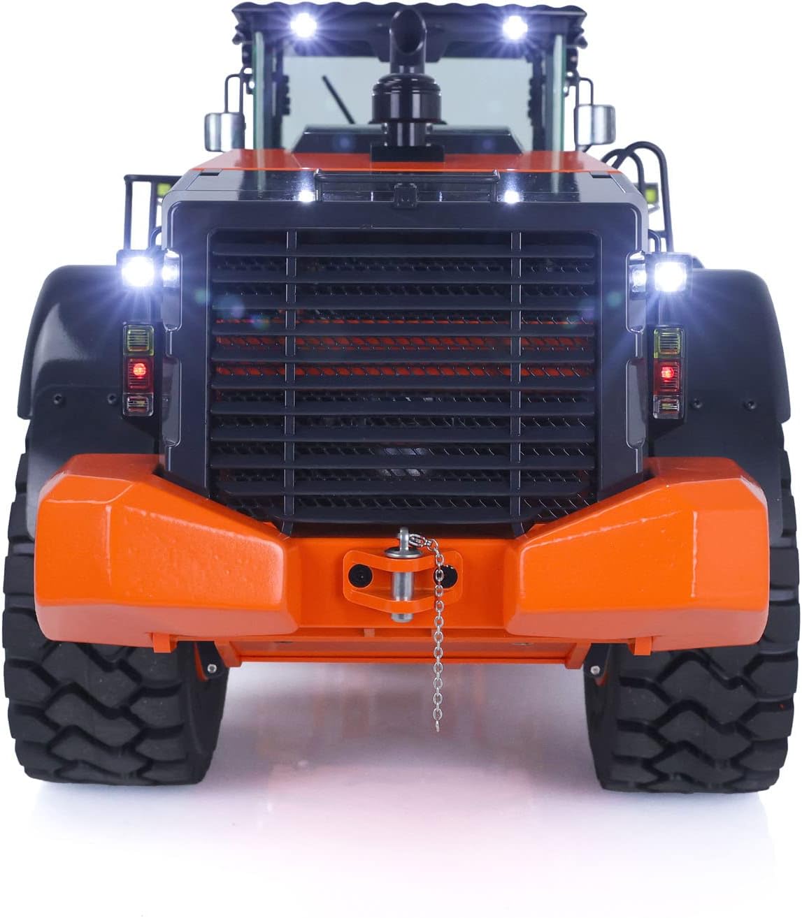 US in Stock, 1/14 RC Hydraulic Loader for ZW370 JDM 198 RTR RC Construction Vehicles Model Light Sound I6S Radio Controller Charger Battery Hobby Garde Model