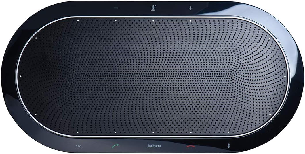 Jabra Speak 810 UC Wireless Bluetooth Speakerphone - Portable Conference Speaker with Superior Audio for Larger Conference Calls, Quick Set-Up - Certified for Zoom & Google Meet