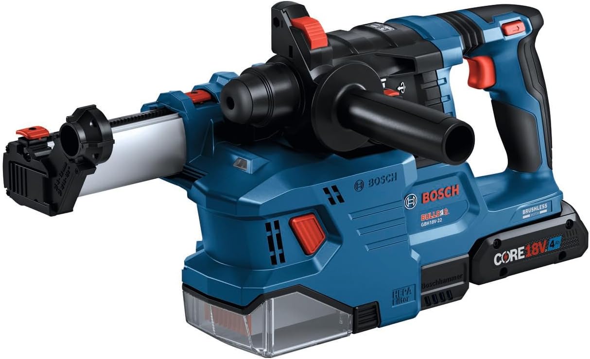 BOSCH GDE18V-12N SDS-plus® 1/2 In. Dust Collection Attachment