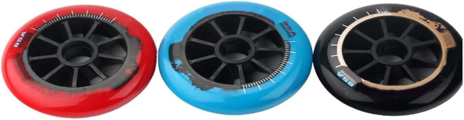 Inline Skate Wheels Indoor Outdoor Inline Skate Replacement Wheel 90Mm 100Mm 110Mm Speed Skate Wheels 8 Pcs