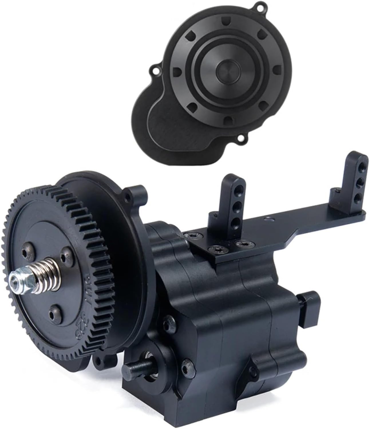 Rc Repairs Spare For Axial For Wraith 90018 90053 90048 1/10 CNC Alloy Chassis Gearbox Center Transmission Case 2 Speeds Protective Cover(1 set)