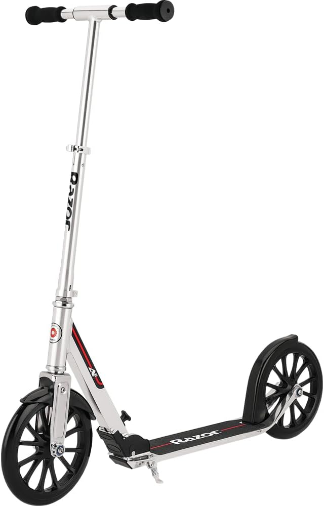 Razor A6 Kick Scooter for Kids Ages 8+ - Extra-Tall Handlebars & Longer Deck, 10