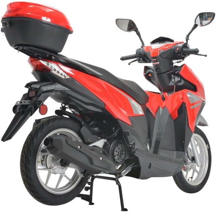HHH Spider 200 Scooter EFI Fuel Injected Street Legal Scooter with 14