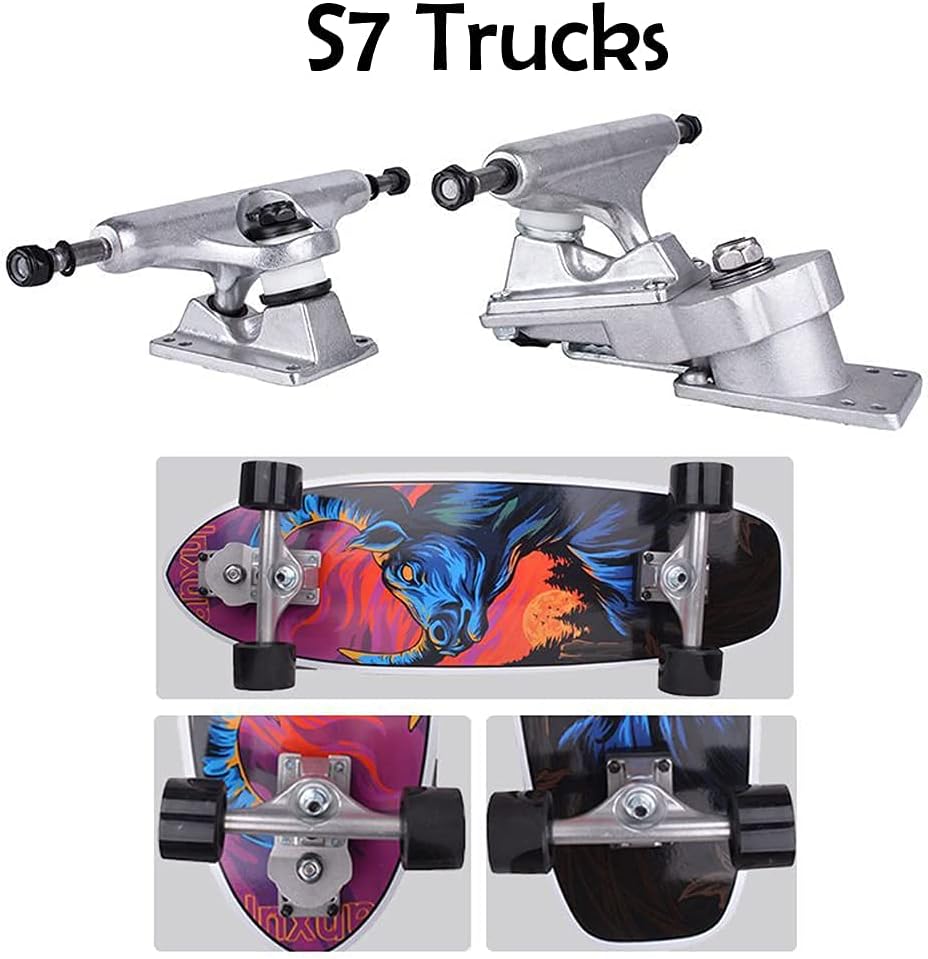 VOMI Carving Pumpping Skateboard 30