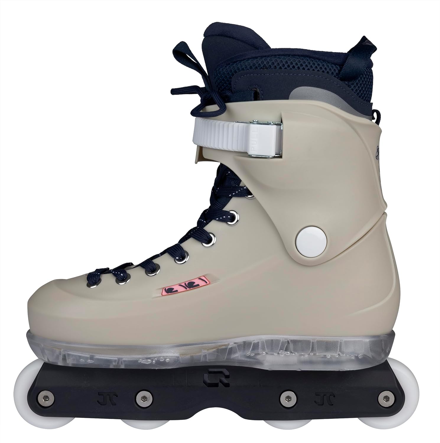 USD Sway Witzemann II Aggressive Skates - Men's Inline Skates for Street & Park - with IQON AG60 Rail, 57 mm 92A Wheels, ABEC 9 Ball Bearings & MYFIT Liner - Grey/Blue