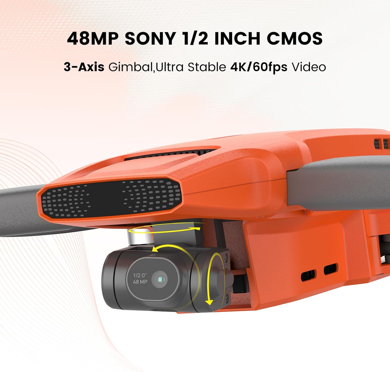 FIMI Mini 3 Drone with Camera for Adults 4K, Upgraded Imaging Module, 3-Axis Gimbal, 9KM HD Transmission, 4K/60fps 48MP Camera, AI Night Vision, Auto Return, Visual Tracking, 96min Flight