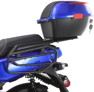 HHH Tank 200 EFI Scooter Upgraded TANK 200cc Motorcycle Fully Automatic Adult Street Bike with Matching rear trunk ( Blue )