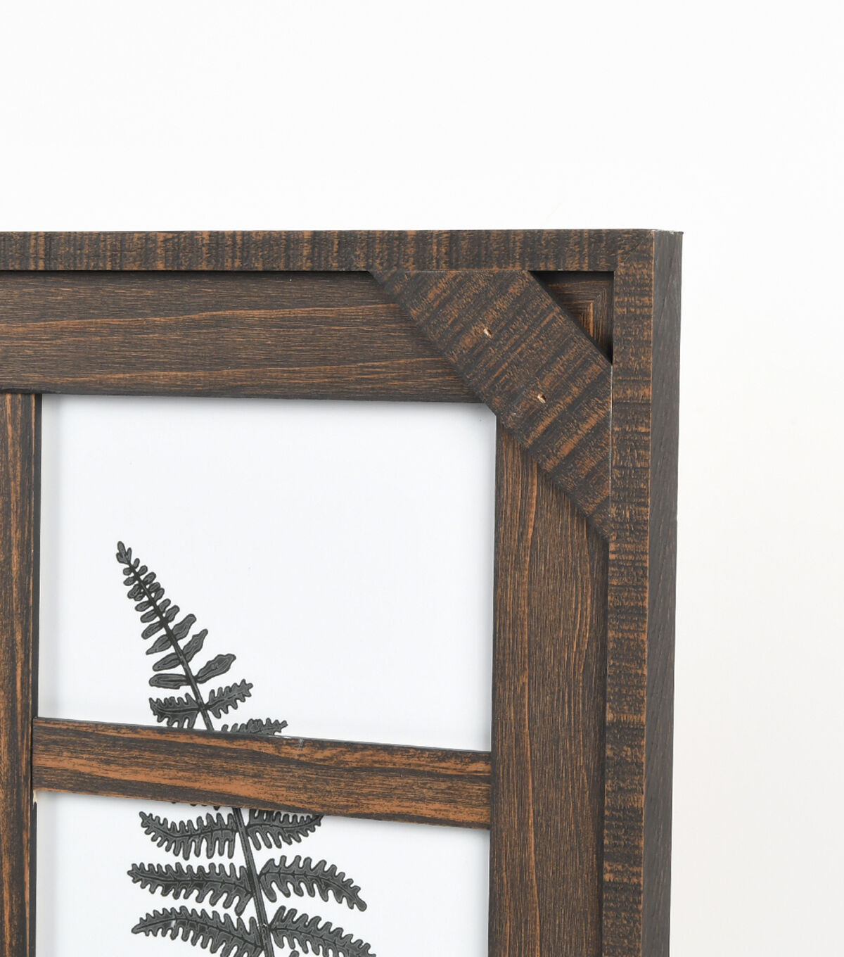 Walnut 9 Photo 4 x 6 Collage Frame by Hudson 43