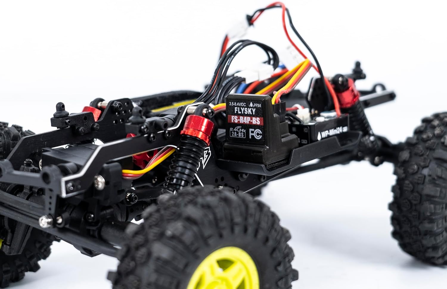 Helidirect HobbyPlus 1/18 RC Crawler - CR-18P PRO Brushless Juice Up Edition RTR w HBW Electronics, 2.4GHz 4CH TX - Remote Control Crawler, RC Rock 1/18 Full Lock 4WD Off-Road for Adults - Red