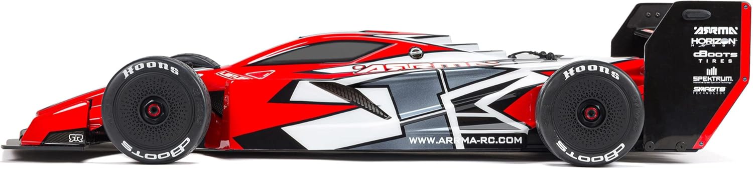 ARRMA RC Car 1/7 Limitless V2 Speed Bash Roller (Requires Additional Products to Run), Clear, ARA7116V2