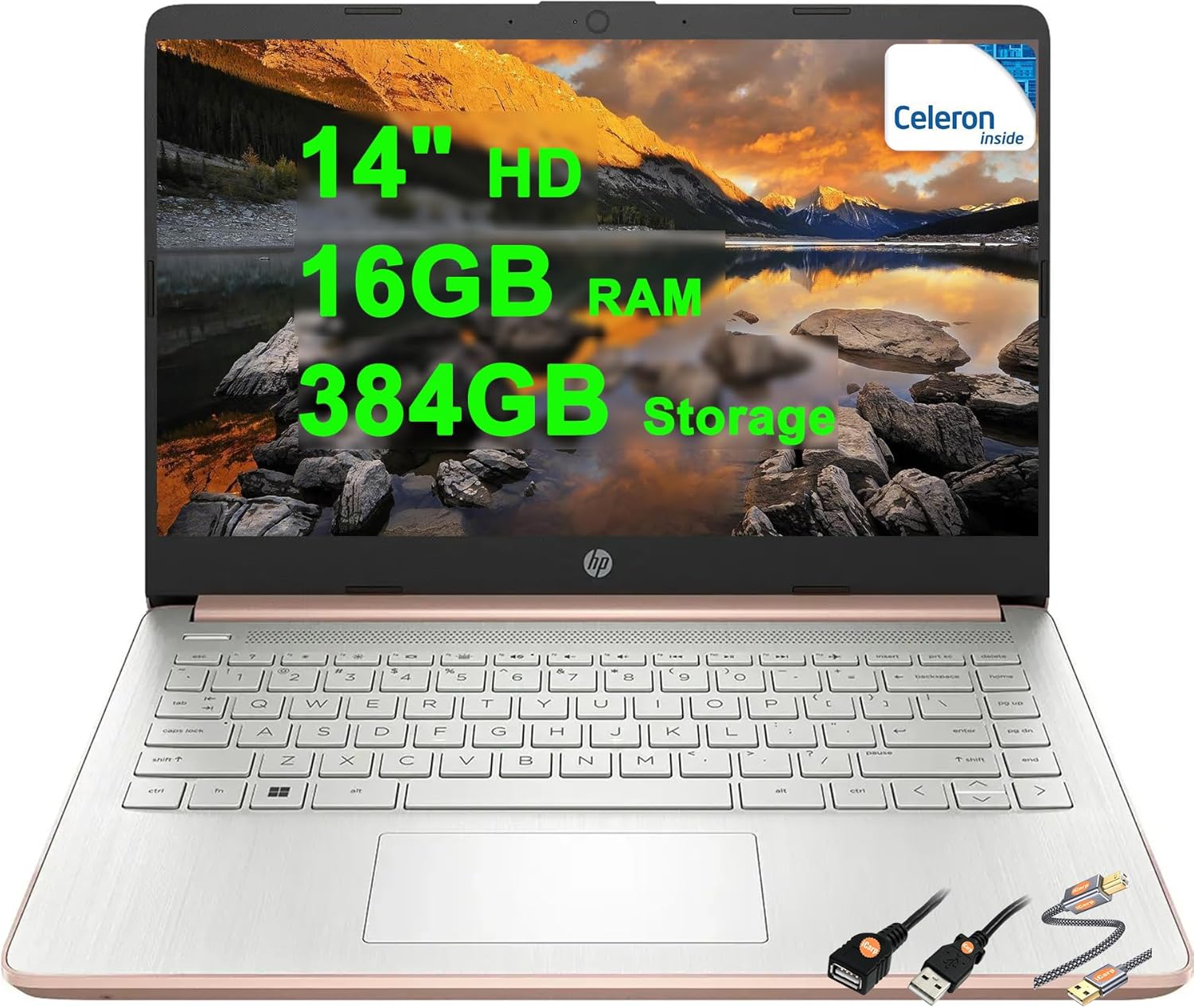 HP 14 Lightweight Business & Student Laptop 14