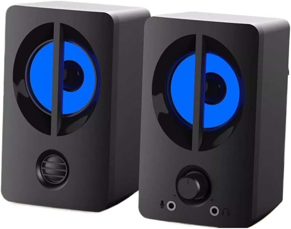 Desktop Speaker Small Wired Multimedia Office Laptop Home Esports