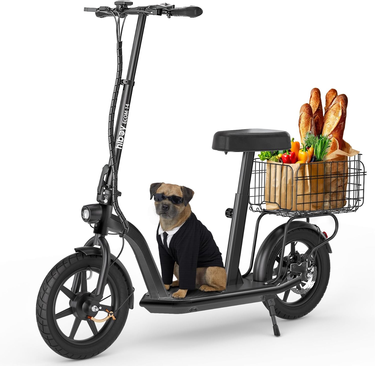 Hiboy VE1 PRO/ECOM 14 Electric Scooter - 500W/450W Motor Electric Scooter for Adults - 16