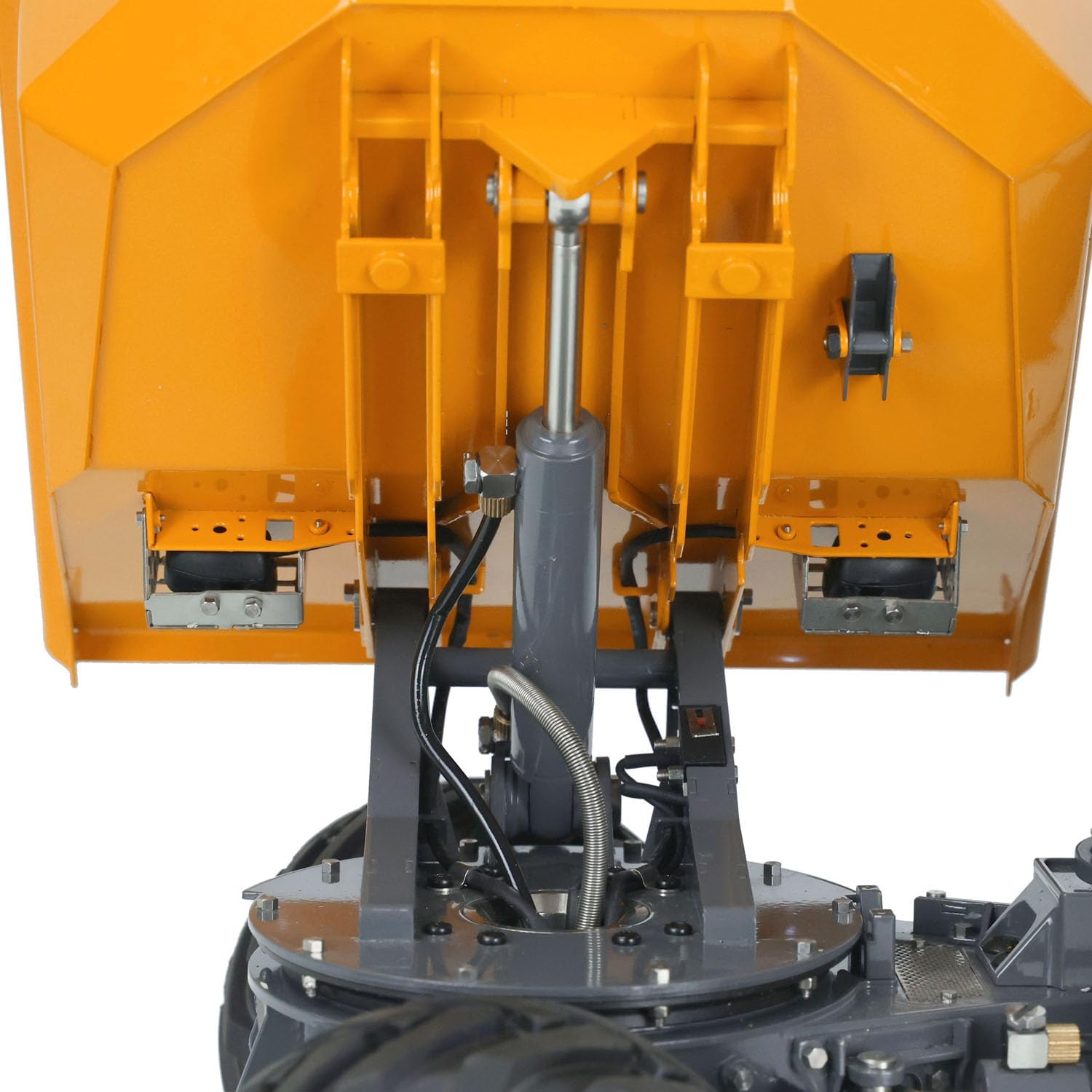 TOUCAN RC HOBBY 1/14 LESU 4 * 4 6MDX RC Hydraulic Articulated Dumper Truck Differential Lock Axles