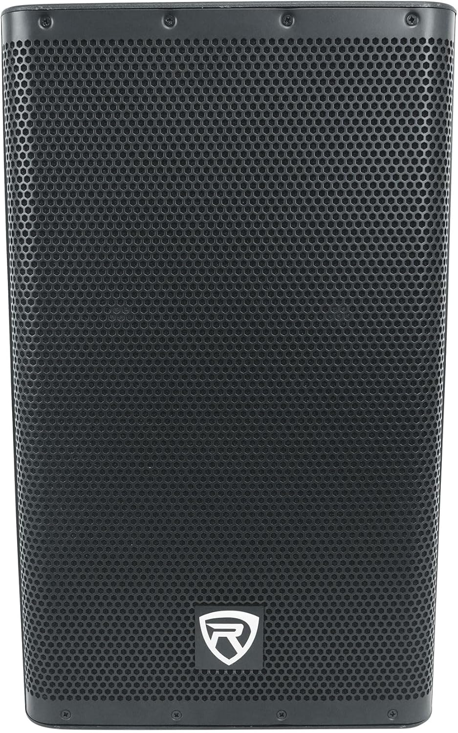 Rockville DX12 2000W 12” Powered PA Speaker, 2-Channel Mixer, XLR & 1/4” Inputs, Dual-Angle Pole Mount, Stage Monitor Angle, Perfect for Live Sound, Events, Venues & DJs