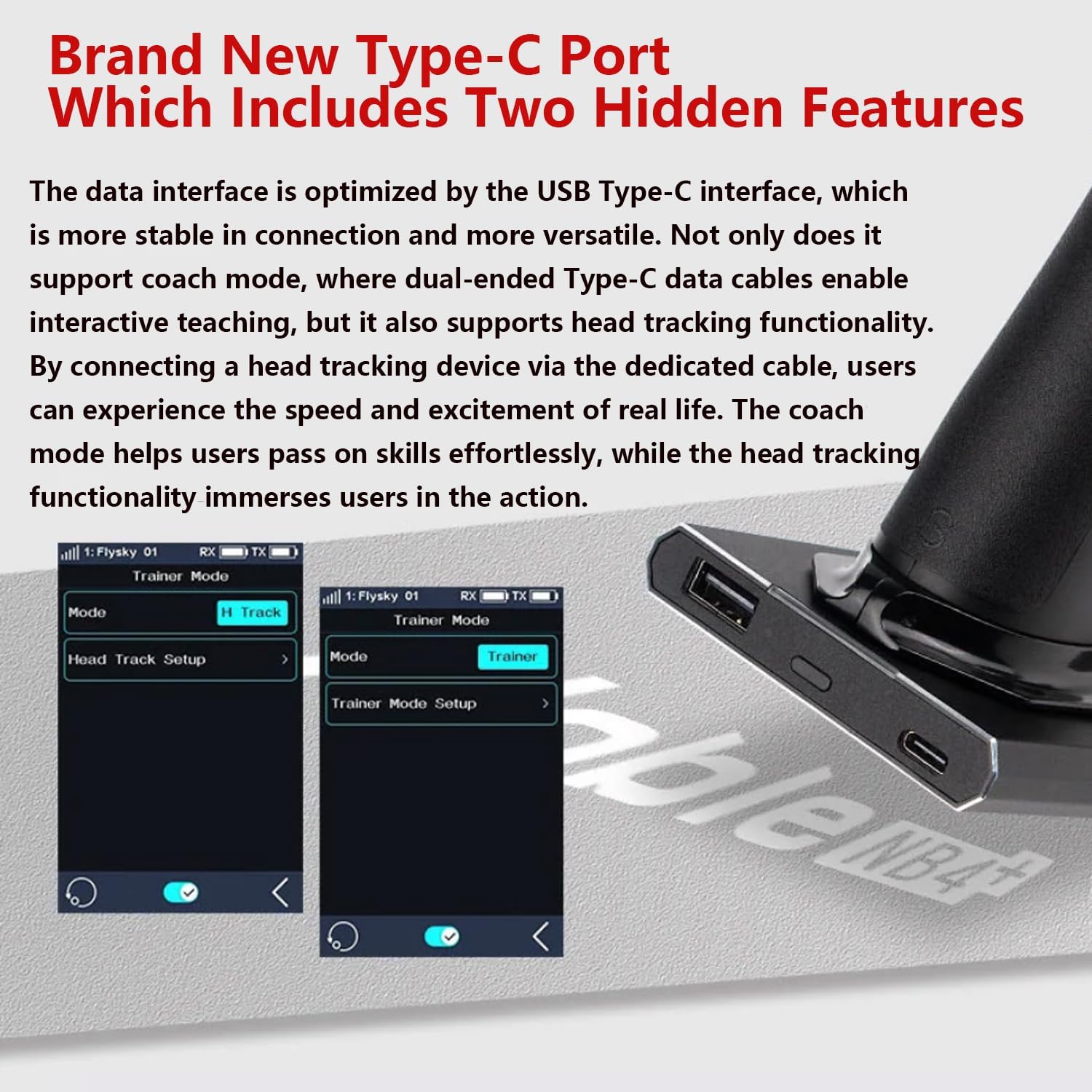 GoolRC Flysky Noble NB4+ 2.4GHz 8CH Radio Transmitter with FGr4S V2 Receiver for RC Car Boat