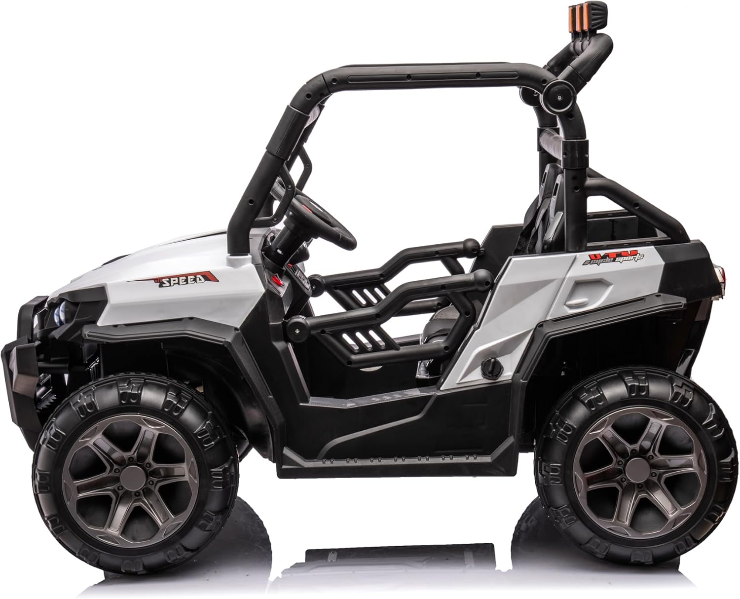 All Terrain - Electric Transport Vehicle - 119117 - Remote Control Car - White - Maximum 60 kg - Plastic - Rechargeable Batteries and Batteries Not Included - From 5 to 8 Years